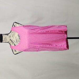 Xersion Pink Racerback Essential Performance Tank, Medium Tall